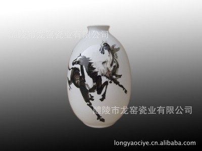 醴陵釉下五彩瓷珍品 马到成功的艺术与传承