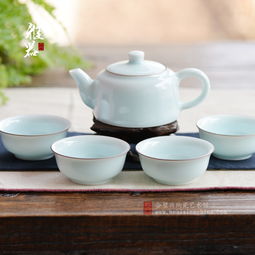 紫金口青釉茶具 合璧兴陶瓷艺术馆匠心呈现的高档定制礼品瓷